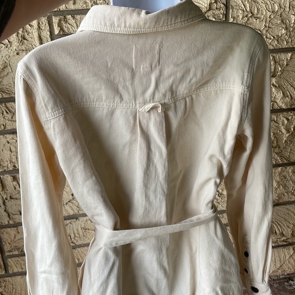 Unpublished JONIE Convertible Utility Dress Jacket in Bone Size Small NWOT - Picture 11 of 16